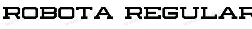 robota regular字体转换 robota regular字体转换